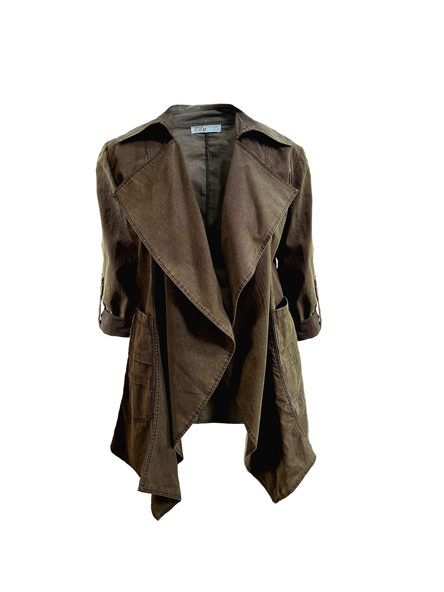 Draped Cargo Jacket