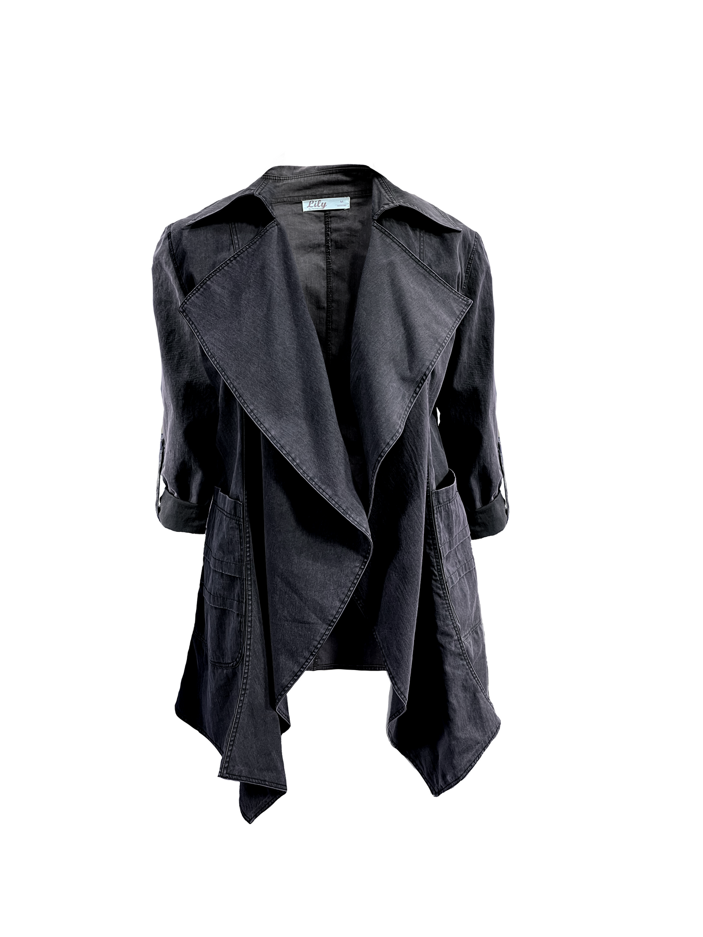 Draped Cargo Jacket