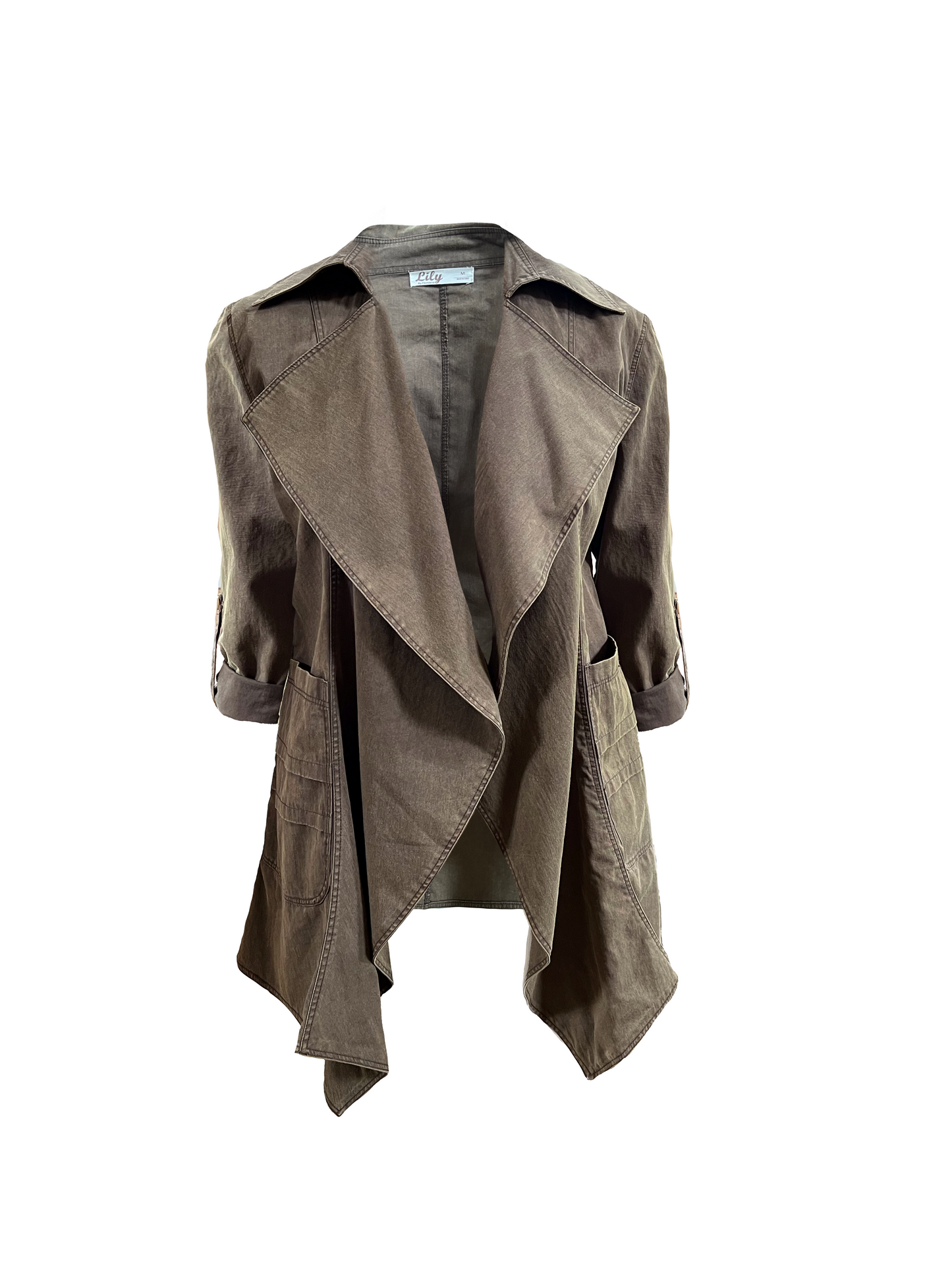 Draped Cargo Jacket
