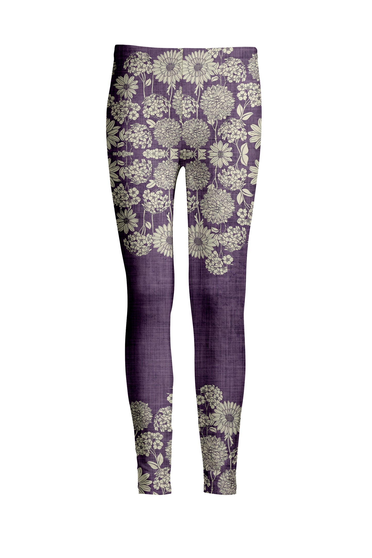 Bold Print Leggings-Red Whhite