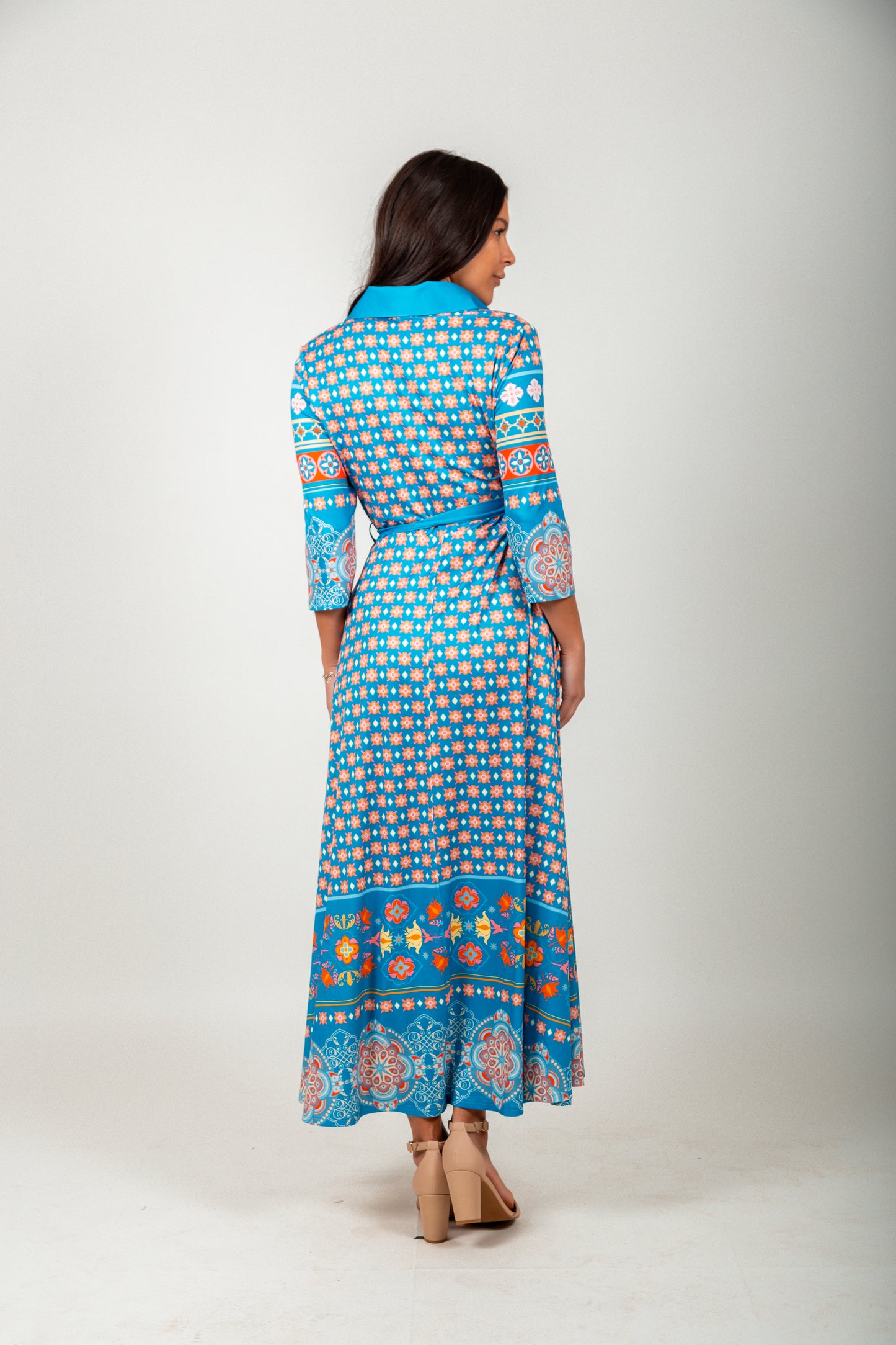 Aster Bloom Maxi Dress- Maxi Dress