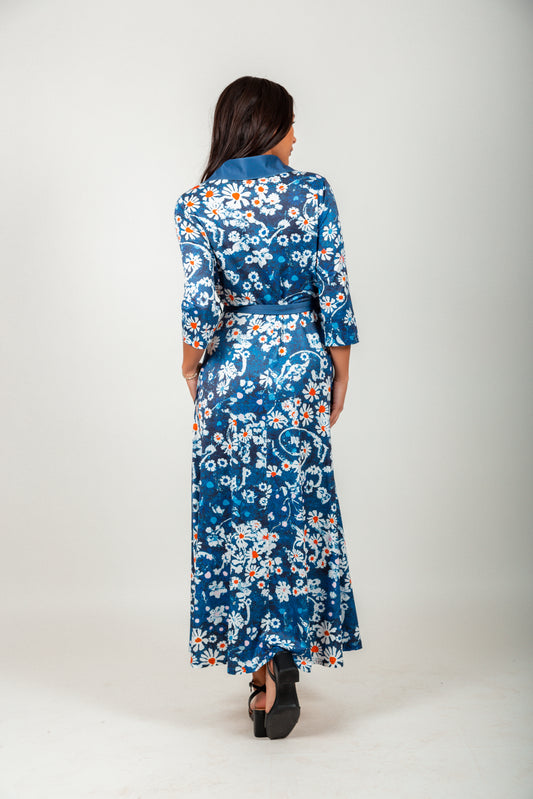 Aster Bloom Maxi Dress- Maxi Dress
