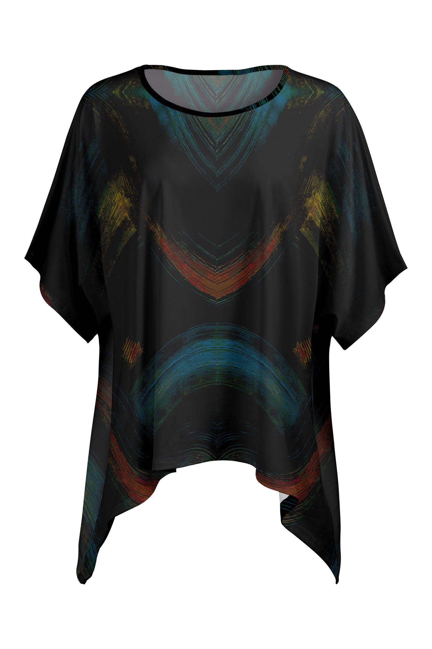 Oversized Dolman Tunic – Flattering & Relaxed Fit Leopard