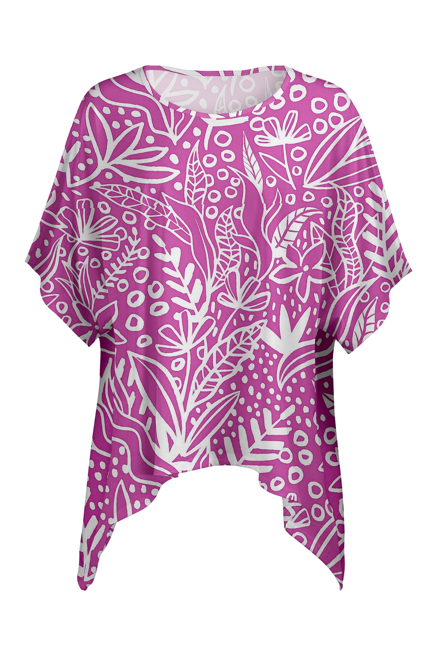Oversized Dolman Tunic – Flattering & Relaxed Fit Leopard