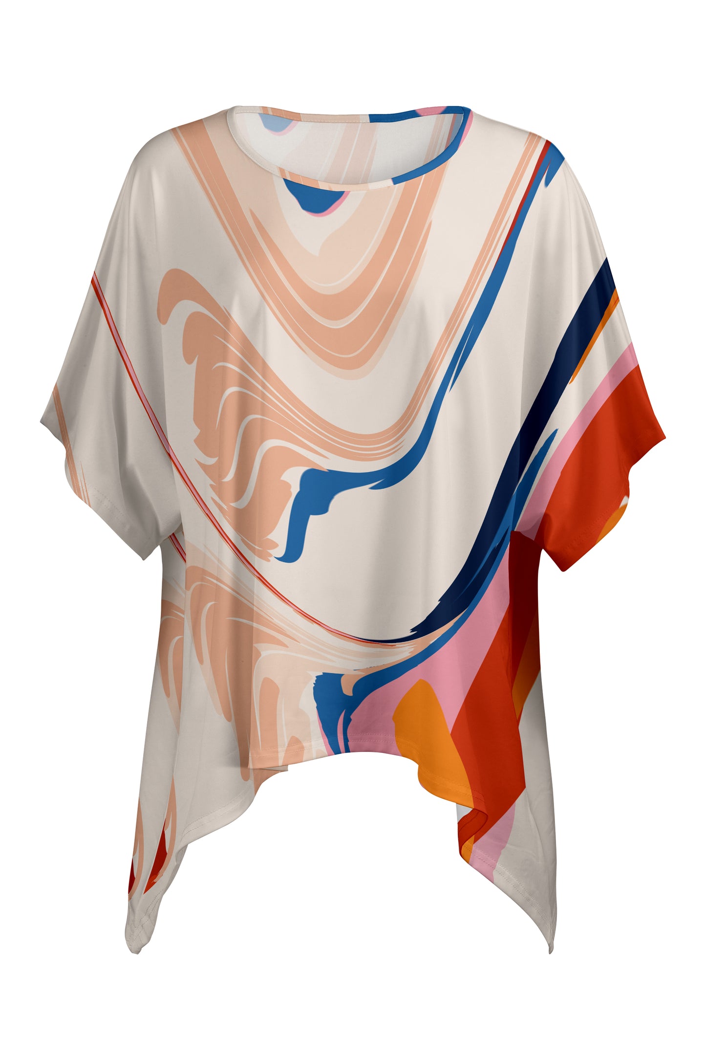 Oversized Dolman Tunic – Flattering & Relaxed Fit Leopard