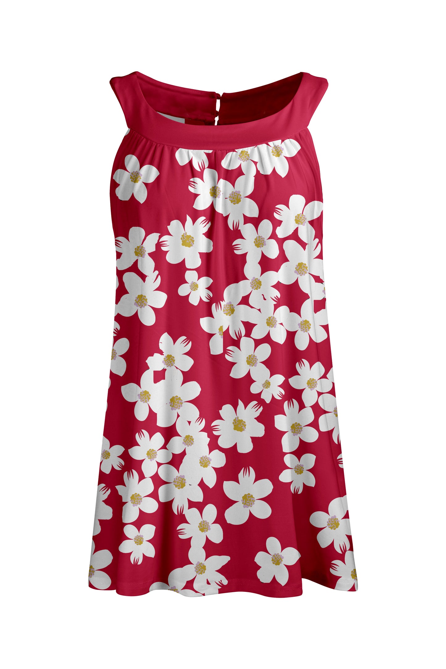 Sleeveless Round-Neck Tunic Precious Gems