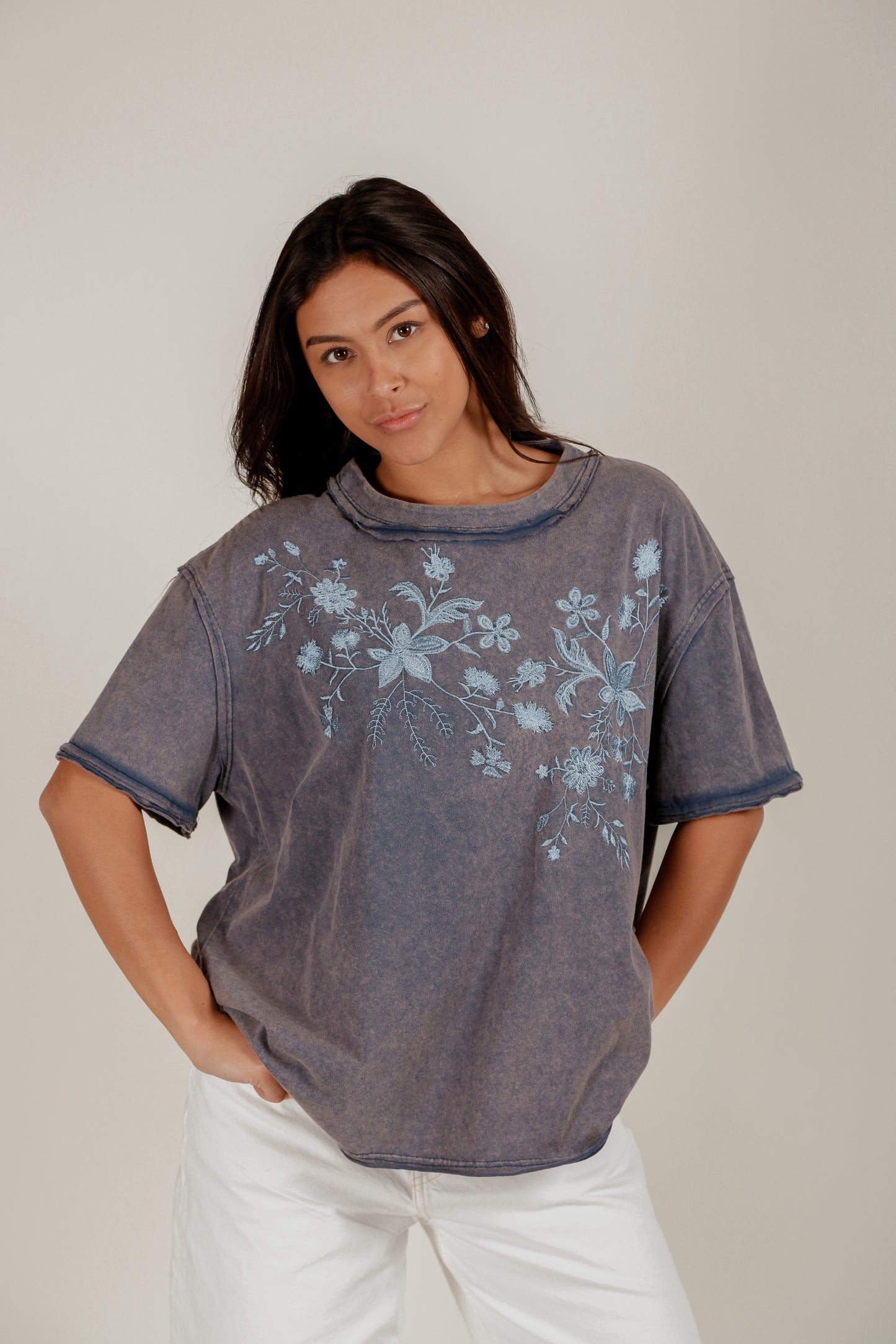 Urban Slate Tee(T240002 Mineral Washed Grey)