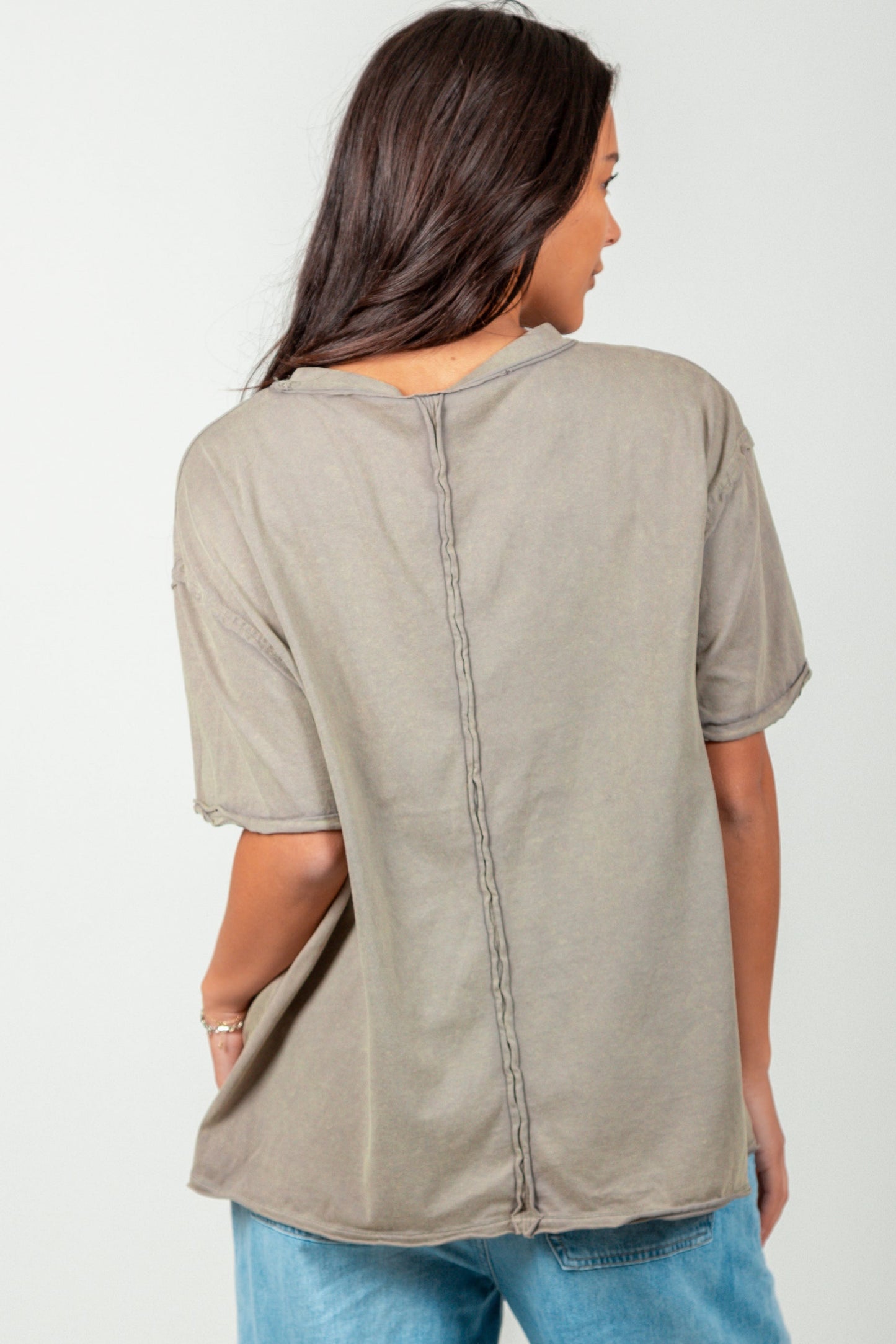 Aura Tee (SKU# T240002 OLIVE)