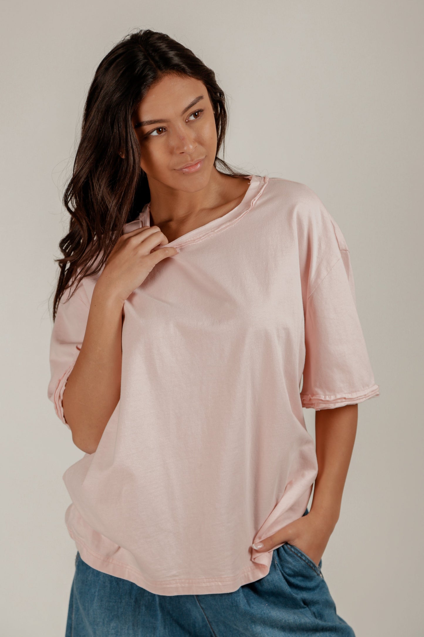Aura Tee (SKU# T240002 OLIVE)