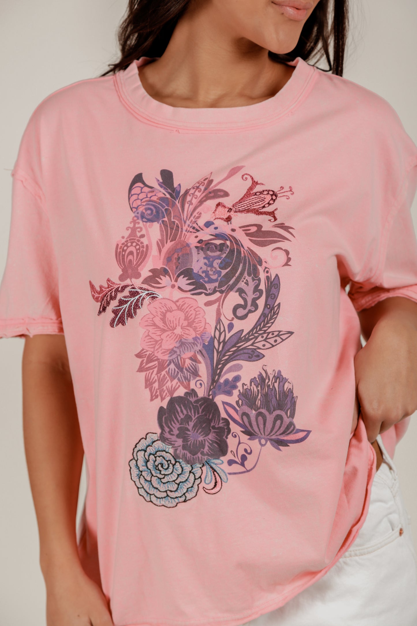Twilight Blossom Tee