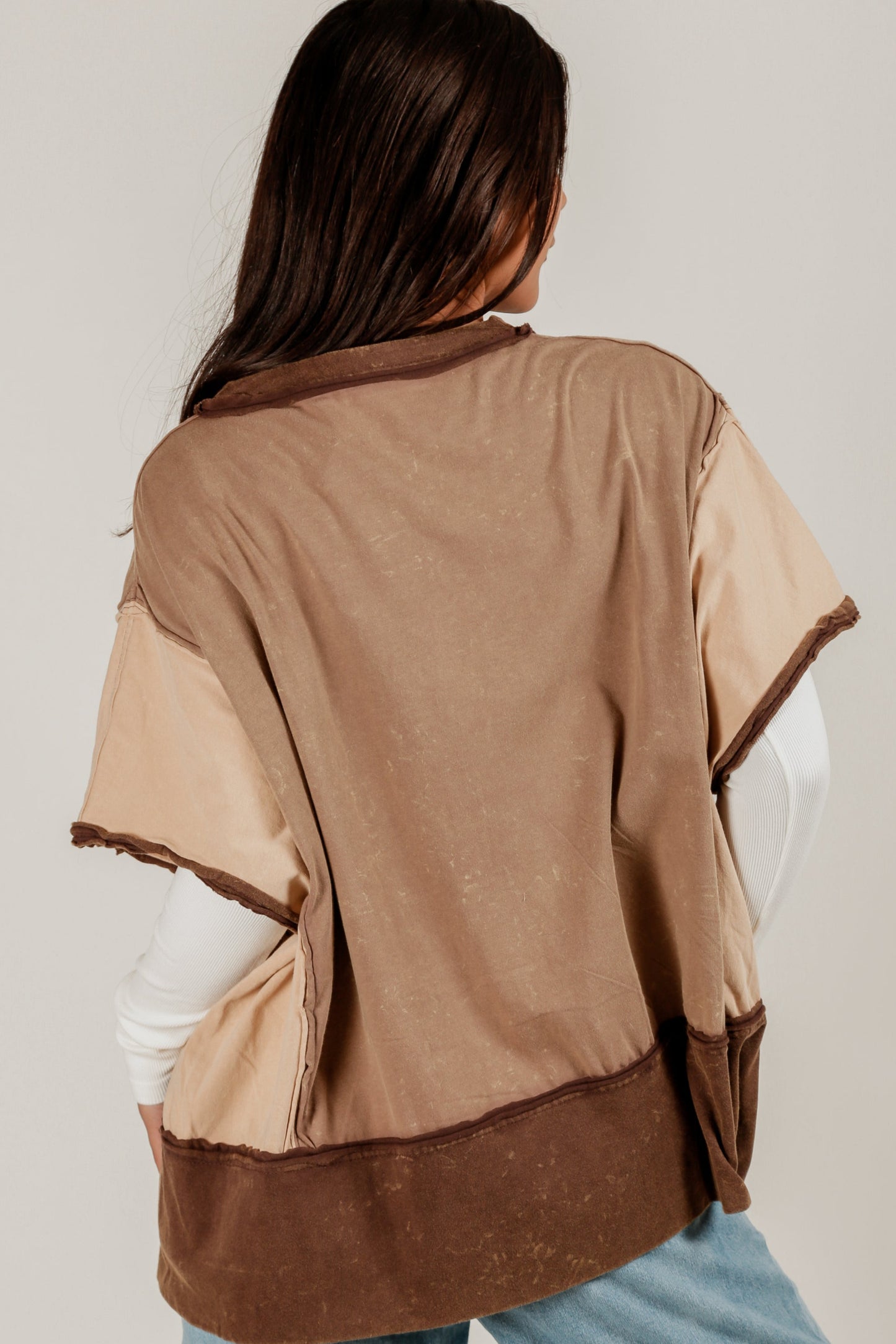 Butterfly Flattery Tee (T240009 Brown)
