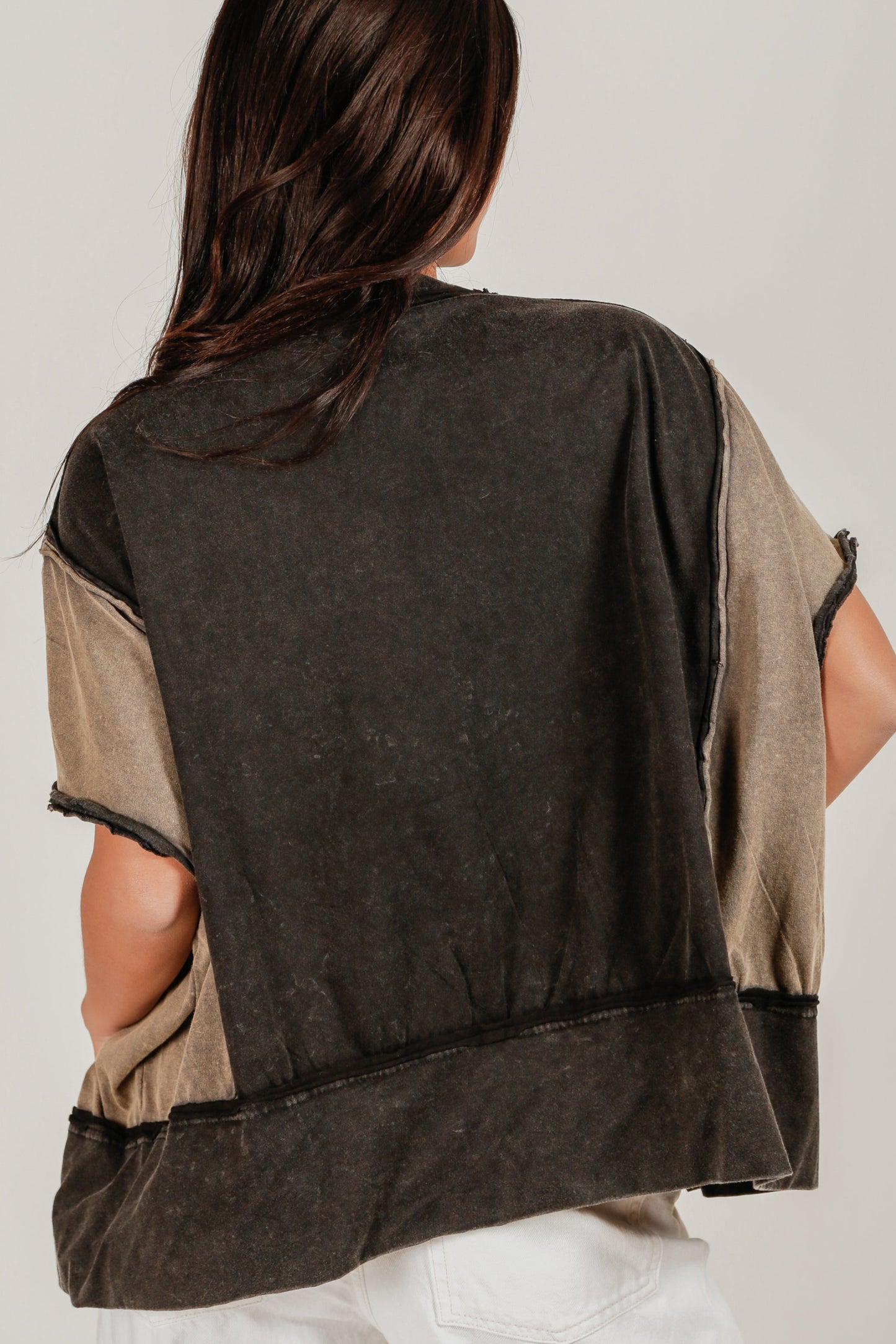 Butterfly Flattery Tee (T240009 Brown)
