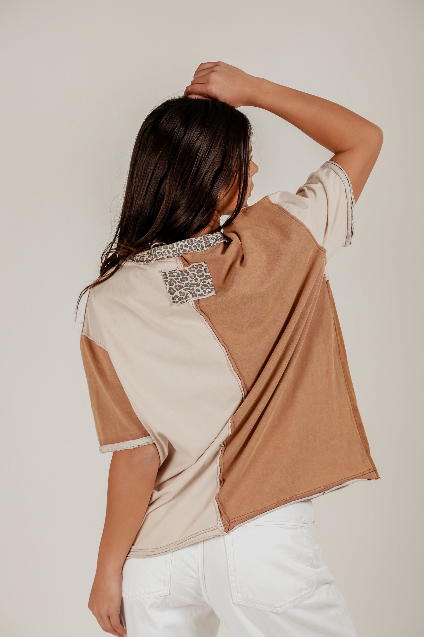 Wild Harmony Tee (SKU#T240012 -Champagne Beige)