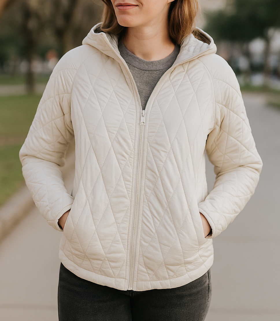Lightweight Quilted Nylon Puffer