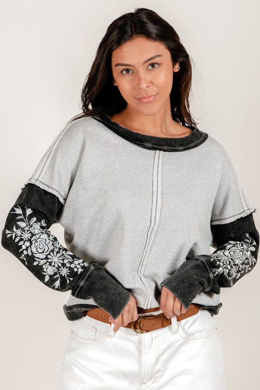 Floral Serenity Pullover (SKU # F240017 )