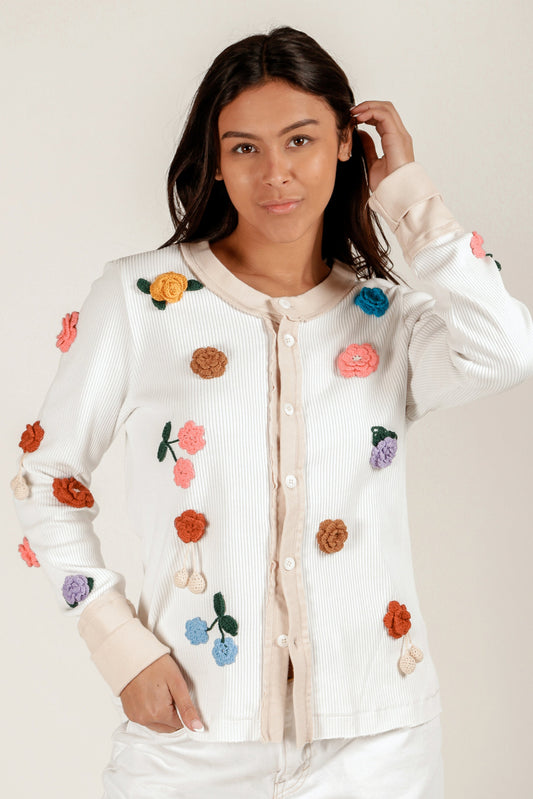 Boho Bloom Cardigan (SKU # F240020)