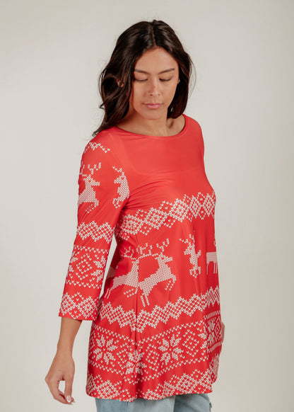Holiday Reindeer Tunic