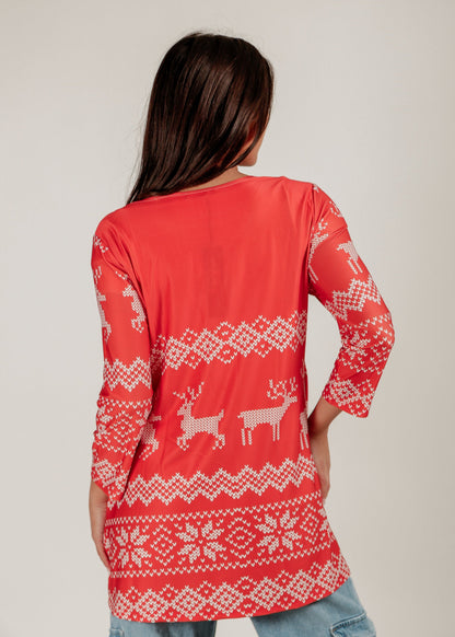 Holiday Reindeer Tunic