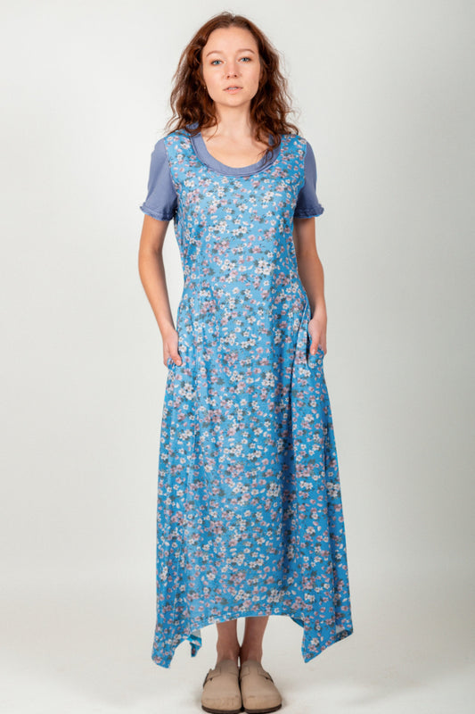 Blossom Harmony Maxi Dress  (SKU # LN2400024T BLUE )