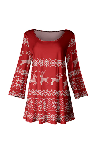 Holiday Reindeer Tunic