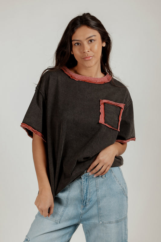 Noir Accent Tee