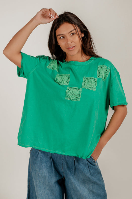 Crochet Square Tee