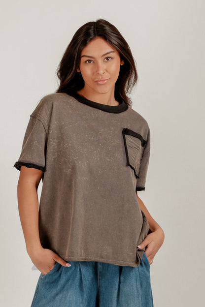 Urban Slate Tee(T240002 Mineral Washed Grey)