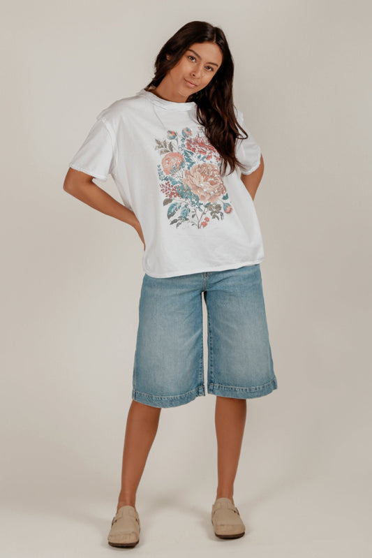 Twilight Blossom Tee