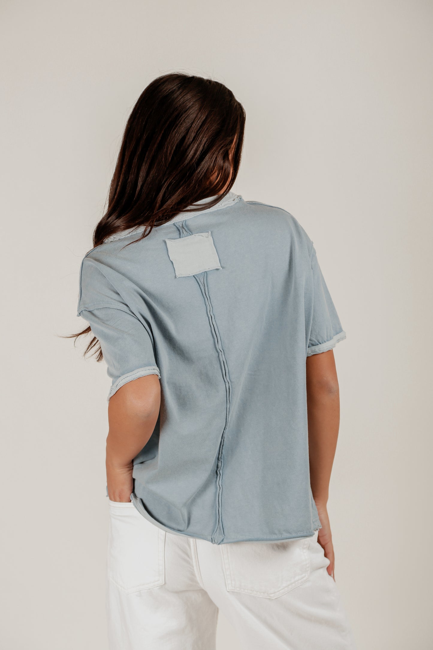 Bluebell Blossom Tee(T240002 Sky Blue)