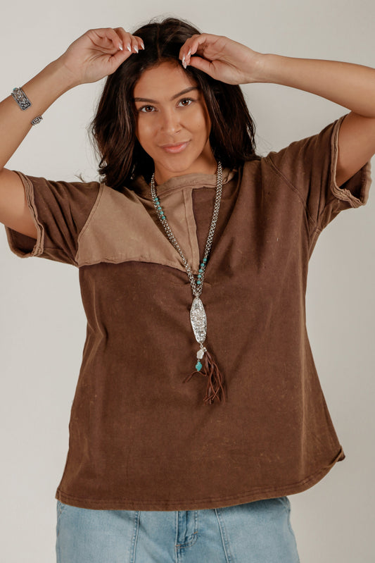 Desert Drift Tee (Wholesale) (SKU# T240005 BROWN )