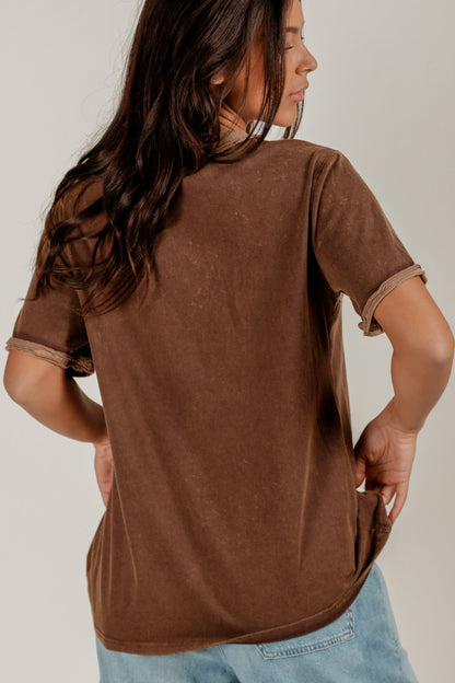 Desert Drift Tee (sku# T240005 Brown Beige)
