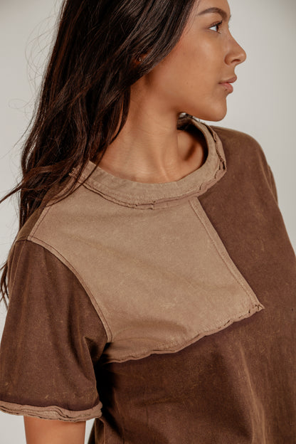 Desert Drift Tee (sku# T240005 Brown Beige)