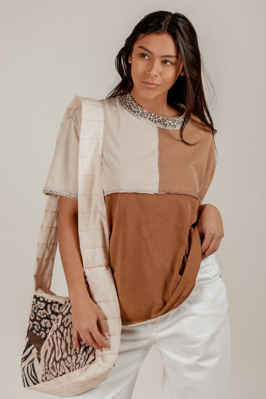 Wild Harmony Tee (SKU # T240012 BEIGE )