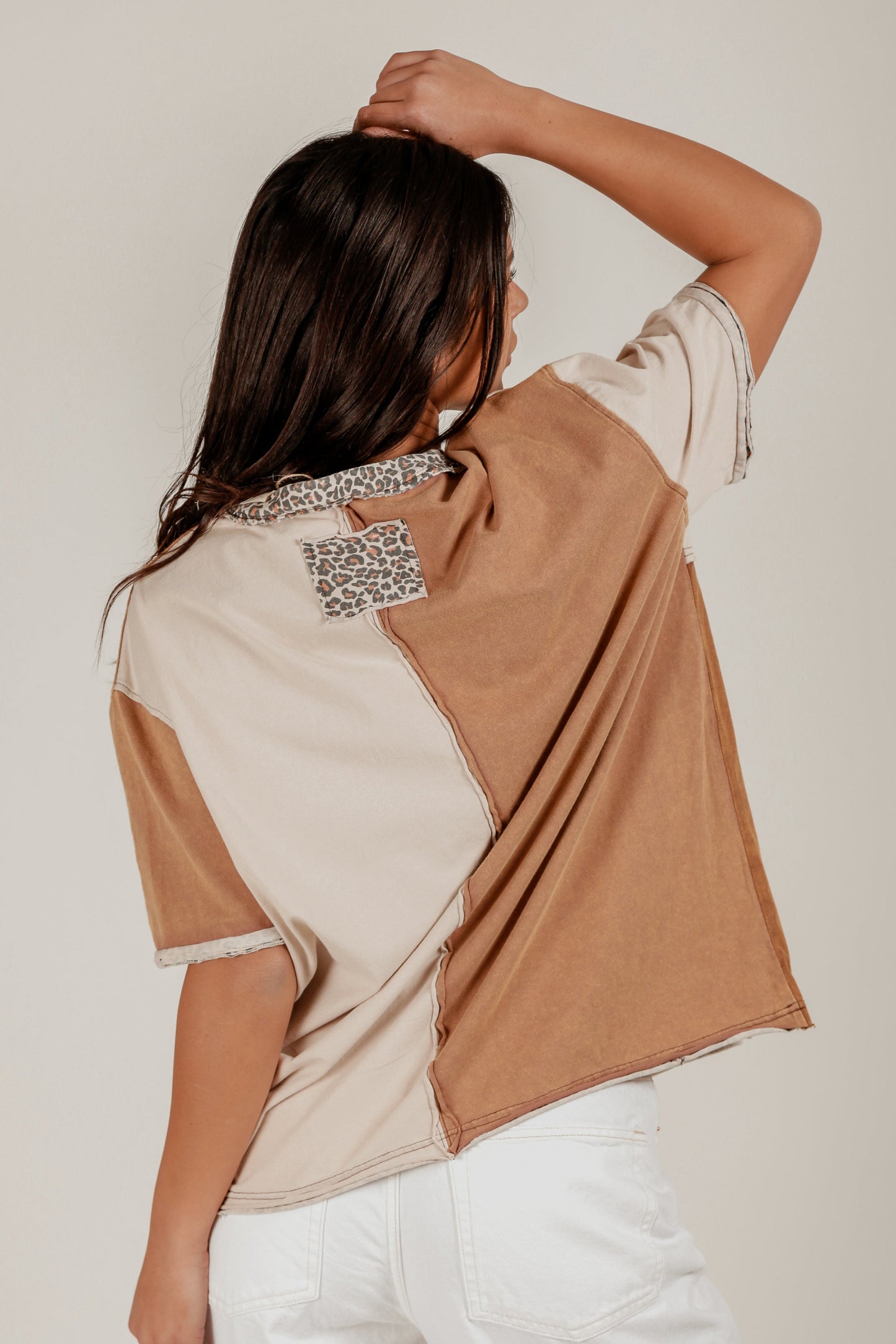 Wild Harmony Tee (SKU # T240012 BEIGE )