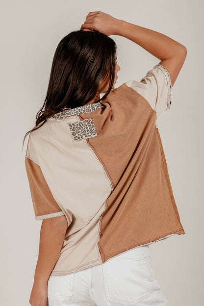 Wild Harmony Tee (SKU # T240012 BEIGE )