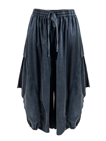 Wide Leg Bell Pant